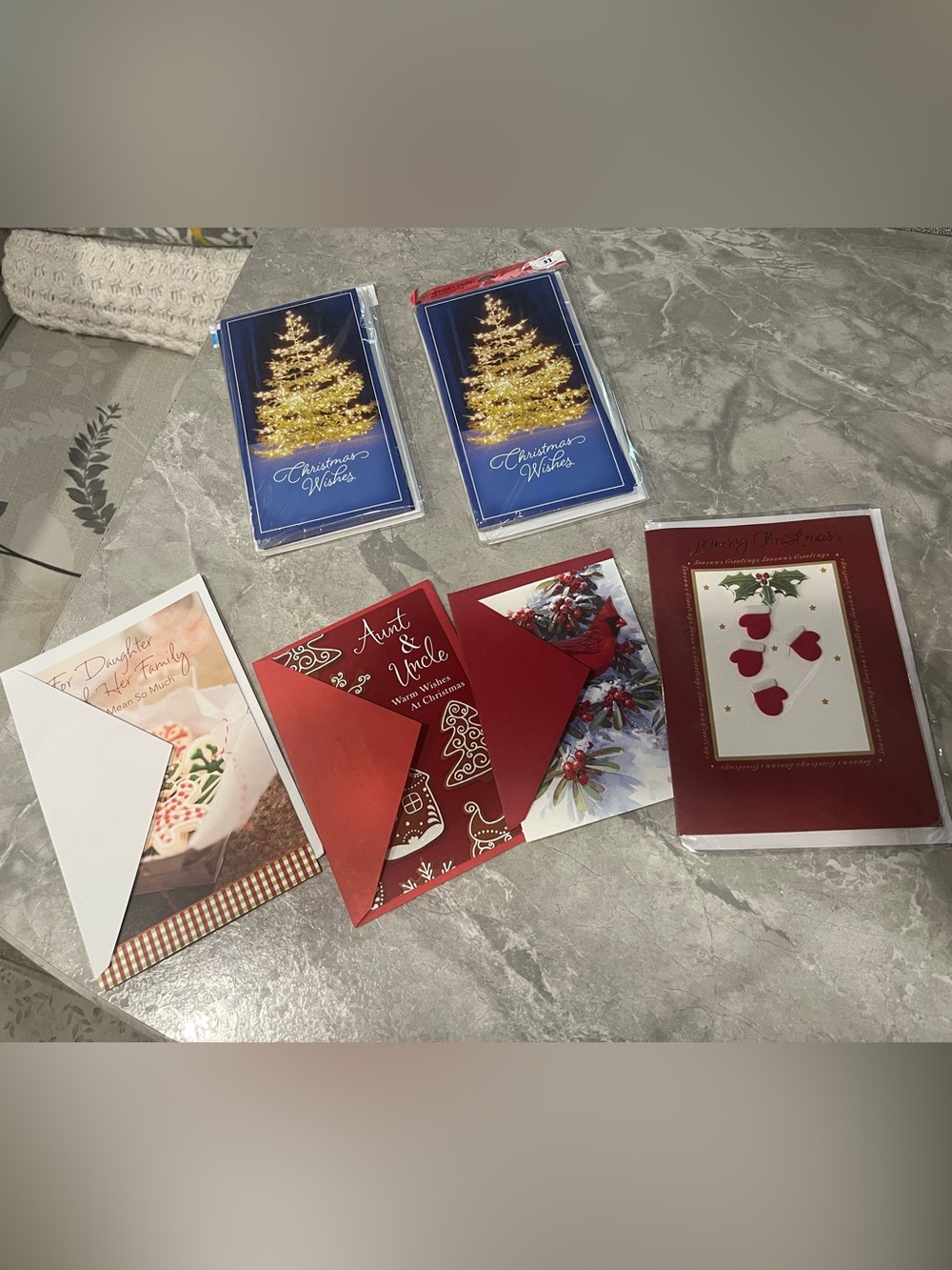 Christmas Card Assortment Set(6 Pc)